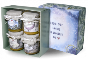 Kalėdinis rinkinys Radau tarp snaigių